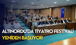 Altınordu’da Tiyatro Festivali yeniden başlıyor