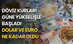 Döviz kurları güne yükselişle başladı: Dolar ve euro ne kadar oldu?