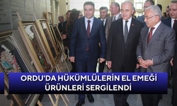Ordu'da hükümlülerin el emeği ürünleri sergilendi