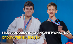 Milli judocular Balkan Şampiyonası'nda Ordu’yu temsil edecek
