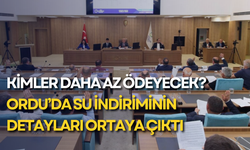 Kimler daha az ödeyecek? Ordu’da su indiriminin detayları ortaya çıktı