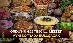 Ordu’nun 22 tescilli lezzeti aynı sofrada buluşacak