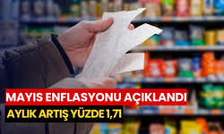Mayıs enflasyonu açıklandı: Aylık artış yüzde 1,71