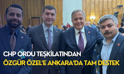 CHP Ordu Teşkilatından Özgür Özel’e Ankara’da tam destek