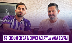 52 Orduspor’da Mehmet Ablay’la yola devam