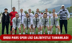 Ordu Pars Spor ligi galibiyetle tamamladı