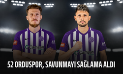 52 Orduspor, savunmayı sağlama aldı
