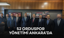 52 Orduspor yönetimi Ankara'da