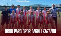 Ordu Pars Spor farklı kazandı