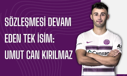 Sözleşmesi devam eden tek isim: Umut Can Kırılmaz