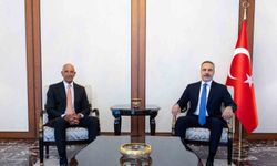 Bakan Fidan, ABD'nin Ankara Büyükelçisi Tom Barrack'ı kabul etti