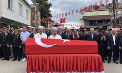 Eskişehir'de şehit olan uzman çavuş Samsun'da toprağa verildi