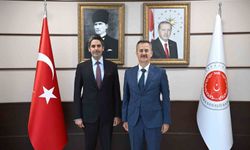 Savunma Sanayii Başkanı Görgün, Katar'ın Ankara Büyükelçisi Al-Henzab ile bir araya geldi