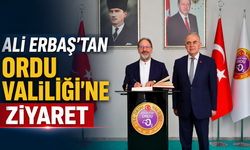 Ali Erbaş'tan Ordu Valiliği'ne ziyaret