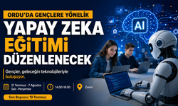 Ordu'da gençlere yönelik yapay zeka eğitimi düzenlenecek