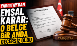 Yargıtay'dan emsal karar: O belge bir anda geçersiz oldu