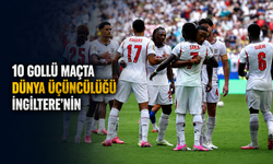 10 gollü maçta dünya üçüncülüğü İngiltere’nin