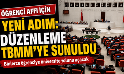Öğrenci affı için yeni adım: Düzenleme TBMM'ye sunuldu