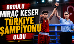 Ordulu Miraç Keser Türkiye şampiyonu oldu