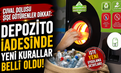 Çuval dolusu şişe götürenler dikkat: Depozito iadesinde yeni kurallar belli oldu