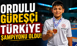 Ordulu güreşçi Türkiye şampiyonu oldu