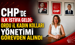 CHP Ordu İl Kadın Kolları yönetimi görevden alındı