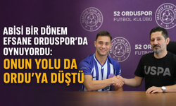 Abisi bir dönem Efsane Orduspor'da oynuyordu: Onun yolu da Ordu'ya düştü