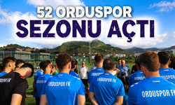52 Orduspor sezonu açtı