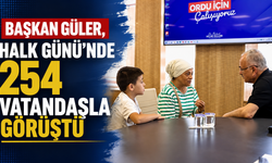 Başkan Güler, Halk Günü'nde 254 vatandaşla görüştü