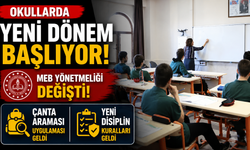 Okullarda yeni dönem başlıyor: MEB yönetmeliği değişti, çanta araması ve yeni disiplin kuralları geldi