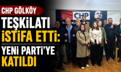 CHP Gölköy teşkilatı istifa etti: Yeni Parti'ye katıldı