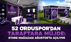 52 Orduspor'dan taraftara müjde: Store mağazası Ağustos’ta açılıyor
