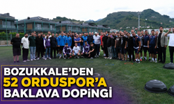 Bozukkale’den 52 Orduspor’a baklava dopingi
