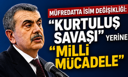 Müfredatta isim değişikliği: "Kurtuluş Savaşı" yerine "Milli Mücadele"