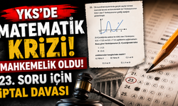 YKS'de matematik krizi mahkemelik oldu! 23. soru için iptal davası
