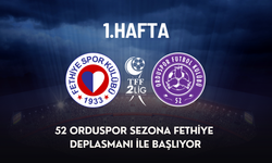 52 Orduspor sezona Fethiye deplasmanı ile başlıyor