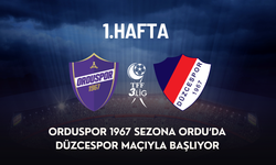 Orduspor 1967 sezona Ordu'da Düzcespor maçıyla başlıyor