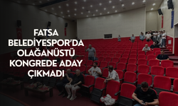 Fatsa Belediyespor’da Olağanüstü Kongrede aday çıkmadı