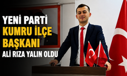 YENİ Parti Kumru İlçe Başkanı Ali Rıza Yalın oldu
