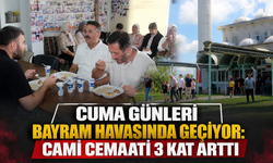 Cuma günleri bayram havasında geçiyor: Cami cemaati 3 kat arttı