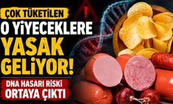 Çok tüketilen o yiyeceklere yasak geliyor! DNA hasarı riski ortaya çıktı