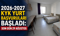 2026-2027 KYK yurt başvuruları başladı: Son gün 29 Ağustos