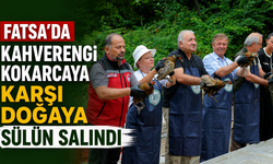 Fatsa’da kahverengi kokarcaya karşı doğaya sülün salındı