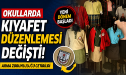 Okullarda kıyafet düzenlemesi değişti: Arma zorunluluğu getirildi