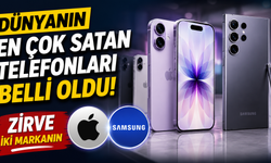 Dünyanın en çok satan telefonları belli oldu: Zirve iki markanın