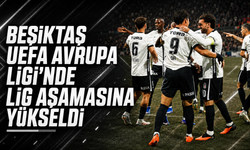 Beşiktaş UEFA Avrupa Ligi'nde lig aşamasına yükseldi