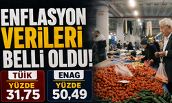 Enflasyon verileri belli oldu: TÜİK yüzde 31,75 dedi, ENAG yüzde 50,49 açıkladı