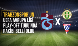 Trabzonspor'un UEFA Avrupa Ligi Play-Off Turu'nda rakibi belli oldu