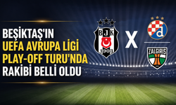 Beşiktaş'ın UEFA Avrupa Ligi Play-Off Turu'nda rakibi belli oldu