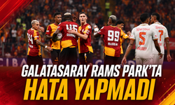 Galatasaray Rams Park’ta hata yapmadı